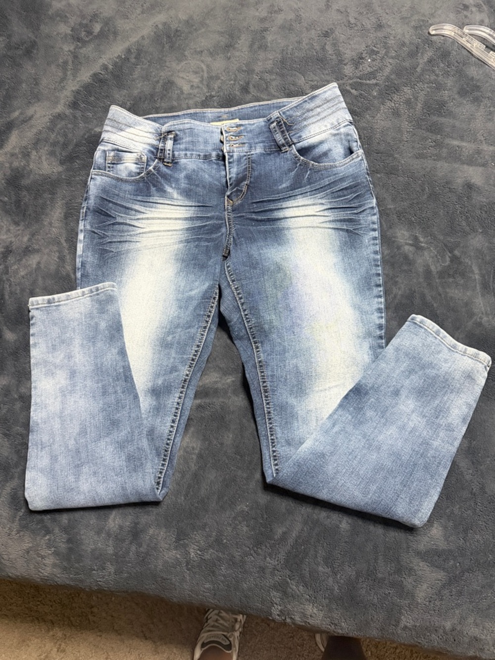 Blue Spice Light Blue Stretch Jeggings
